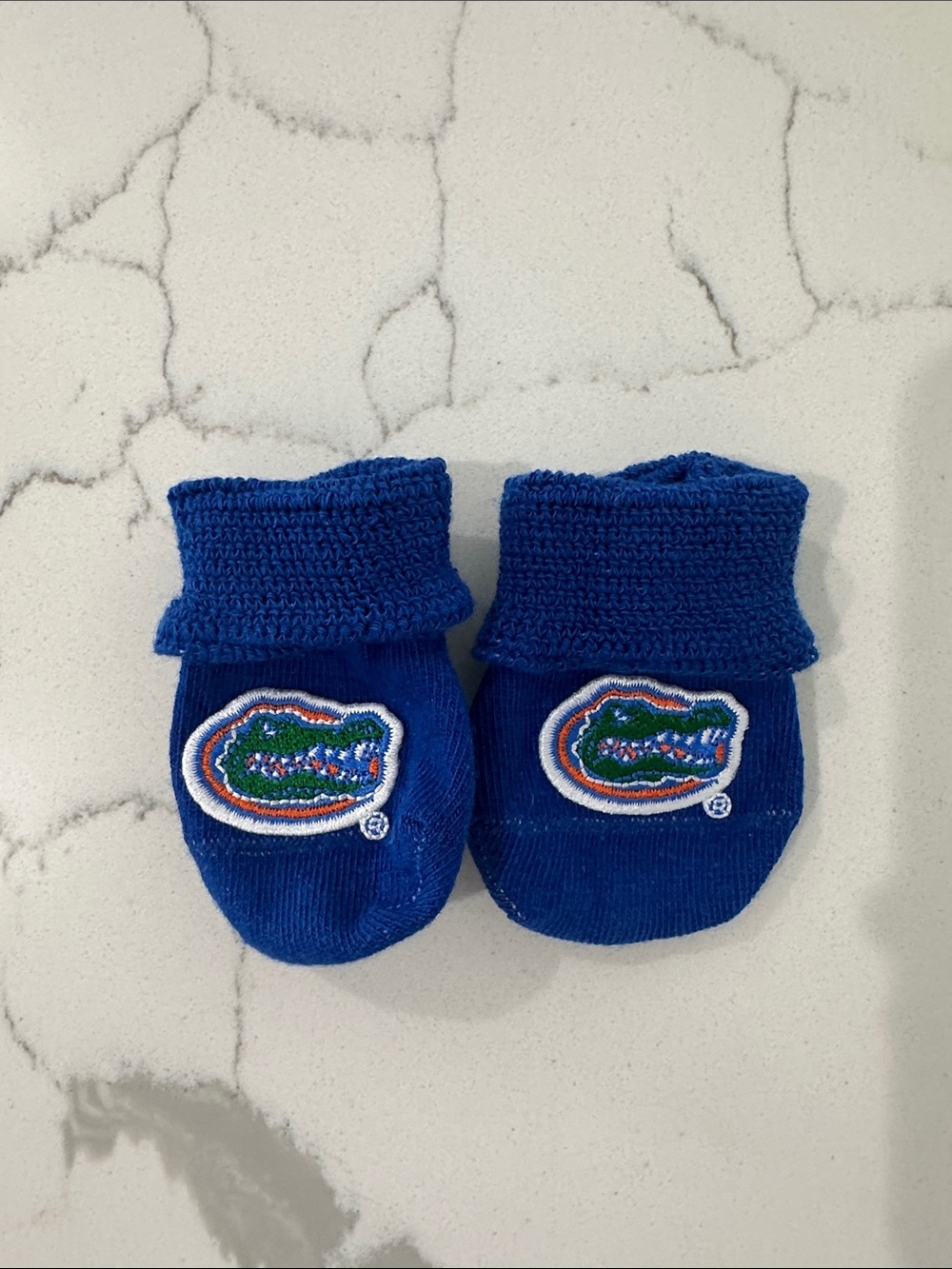 University of Florida Gators Newborn sock booties NWOT